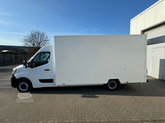 Vrachtwagen met bakwagen RENAULT Master Tiefrahmen Koffer *Kamera*Klima*