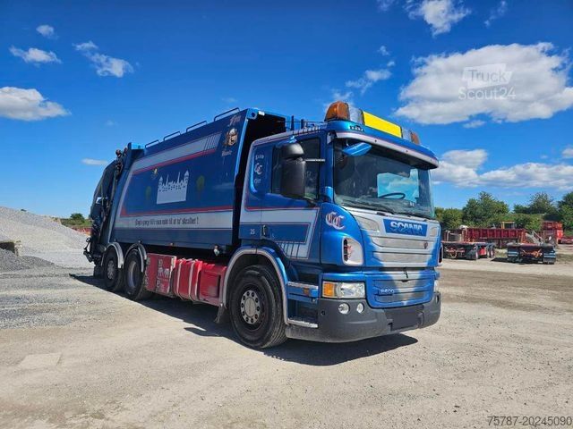 Autospecială de gunoi SCANIA P 400, Retarder, Winde, NTM 20 cbm , Klima