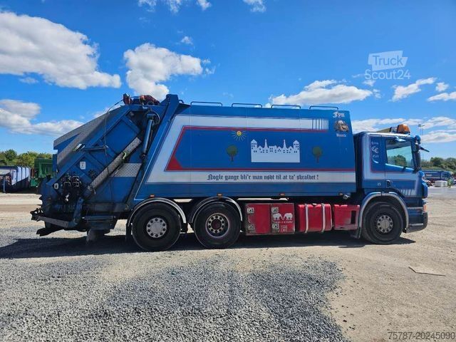 Autospecială de gunoi SCANIA P 400, Retarder, Winde, NTM 20 cbm , Klima