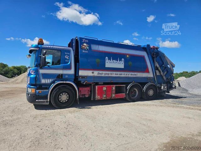 Autospecială de gunoi SCANIA P 400, Retarder, Winde, NTM 20 cbm , Klima