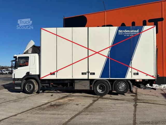 Važiuoklės kabina Scania P 450 6x2 FOR SALE AS CHASSIS / RETARDER / CHAS...