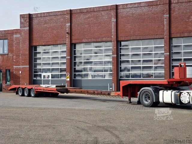 Chargeur bas Van Hool SZ-302 Low loader - 3 axle - Ramps - Extendable...