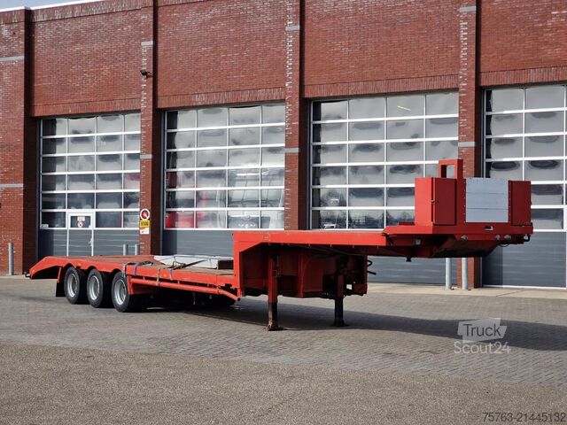 Chargeur bas Van Hool SZ-302 Low loader - 3 axle - Ramps - Extendable...