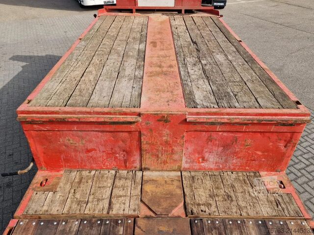 Chargeur bas Van Hool SZ-302 Low loader - 3 axle - Ramps - Extendable...