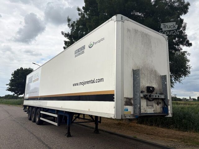 Kovček Groenewegen DRO-14-27 Closed Box / BPW Axles / NL Trailer