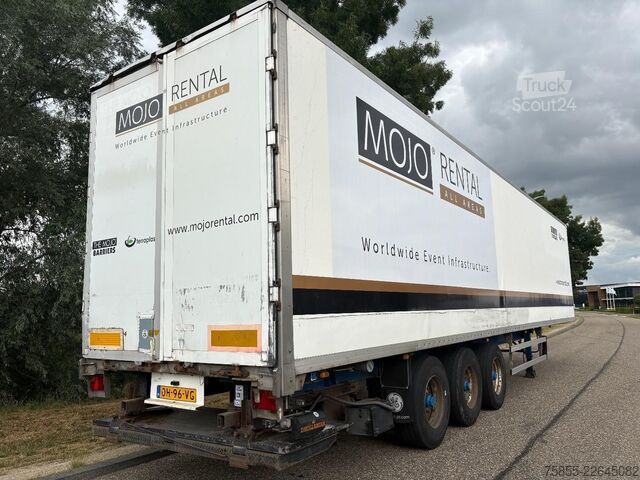Kovček Groenewegen DRO-14-27 Closed Box / BPW Axles / NL Trailer