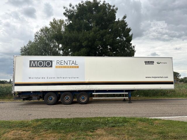Kovček Groenewegen DRO-14-27 Closed Box / BPW Axles / NL Trailer