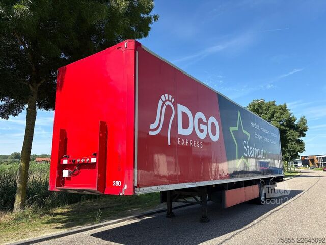 Kovček Groenewegen DRO-14-20 B 2-Axle Closed Box / BPW Axles / Ste...