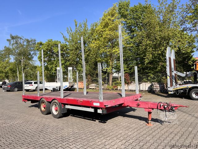 Remolque abierto Auwärter X-LTL110  Tandempritsche, ausziehbar