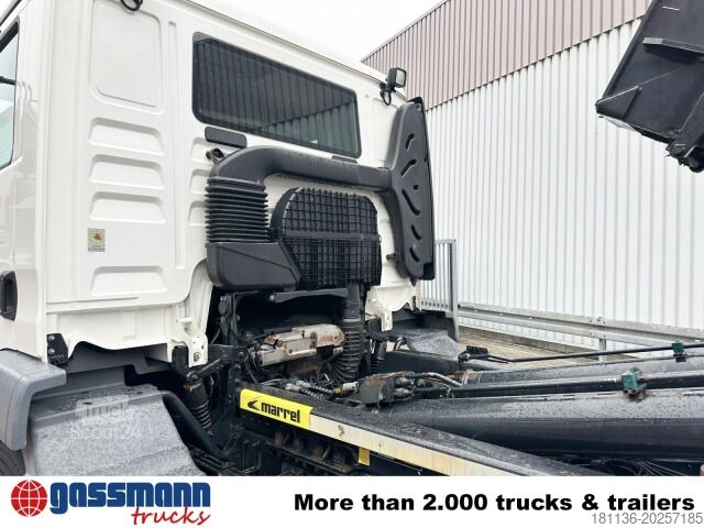 Kanca kasalı yük kamyonu (roll-off) MAN TGM 18.290 4x2 BL, Winterdienstausstattung