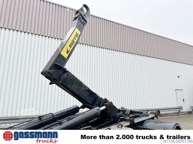 Kanca kasalı yük kamyonu (roll-off) MAN TGM 18.290 4x2 BL, Winterdienstausstattung