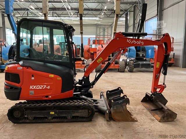 Mini-pelle Kubota KX 027-4