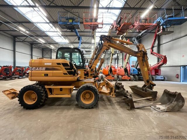 Wheel excavator CASE WX 125