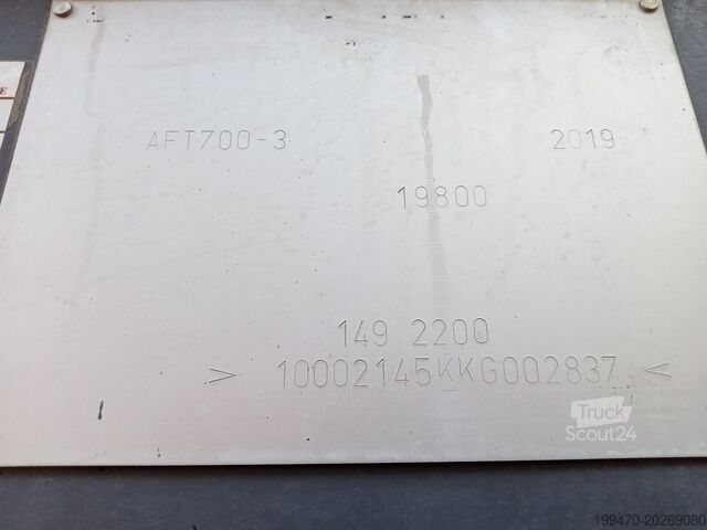 Pavimentazione in asfalto Ammann AFT 700-3