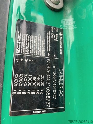 Standard nyergesvontató MERCEDES-BENZ Actros 1851 Streamspace LL Motor defekt
