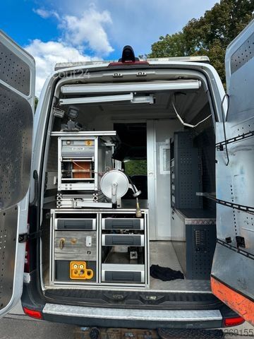 Kastenwagen hoch MERCEDES-BENZ Sprinter 319CDi V6 Kanal-Inspektion Kamera IPEK