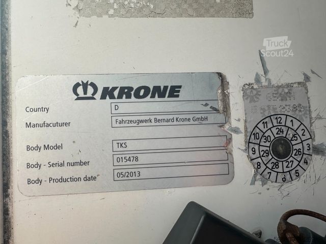 Frigorifik yarı römork KRONE Carrier Maxima 1300,4000 sel