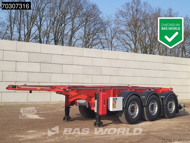 Transport de conteneurs Van Hool 20ft