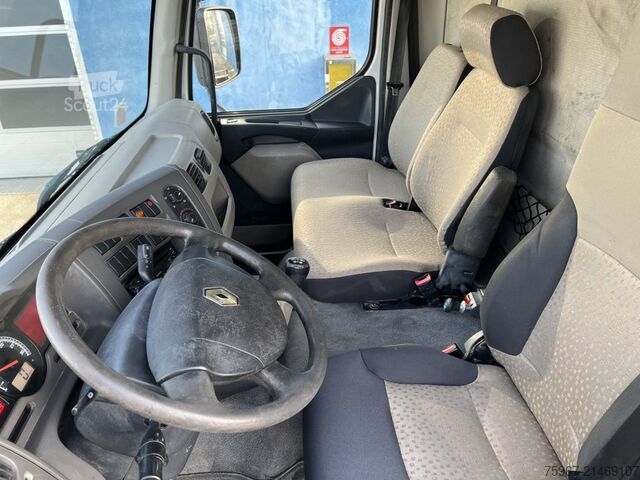 Caminhão basculante de três vias com guindaste Renault Midlum 240