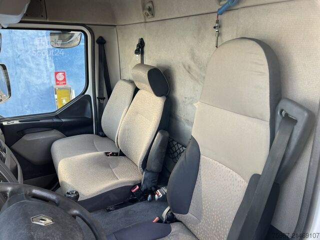 Caminhão basculante de três vias com guindaste Renault Midlum 240