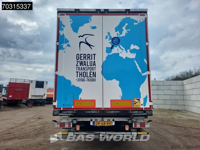 Curtain sided Krone SD Laadklep APK 01/27 2xLiftas Palletkist