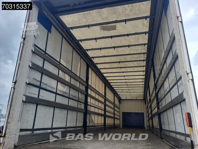 Curtain sided Krone SD Laadklep APK 01/27 2xLiftas Palletkist