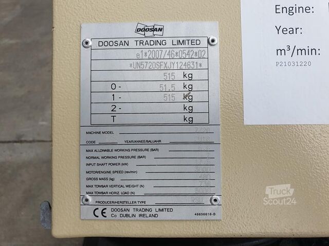 Compresseur frigorifique Doosan 7 / 20