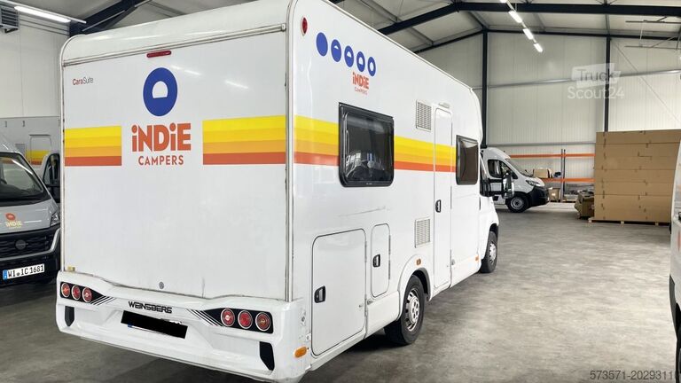 Polu-integrisana motorna Fiat Ducato Carasuite 650 MF 4 Schlafplätze | Teilintegriert