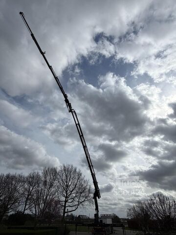 Camion cu macara Scania G450 8x4 triple, PALFINGER PK92002 (92tm) FLYJI...