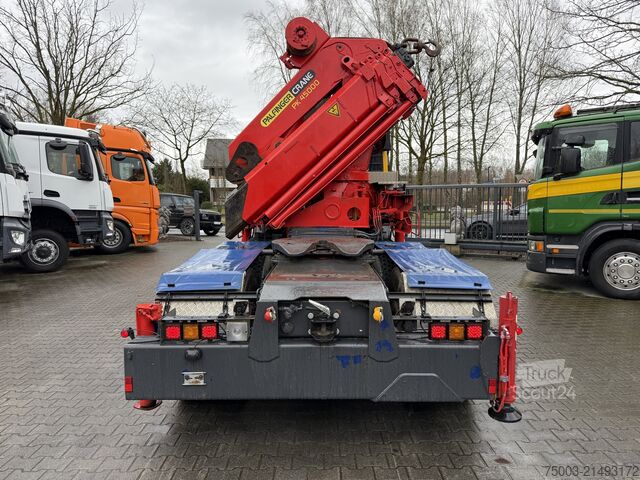 Autokran Scania R143 450 V8 6X4 Kran Palfinger 45000 / Oldtimer