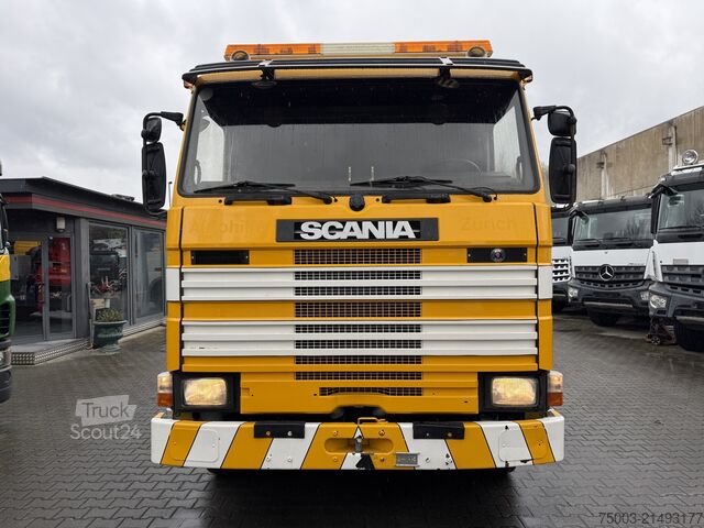 Schwerlast LKW/SZM Scania R143 450 V8 6X4 Kran Palfinger 45000 / Oldtimer