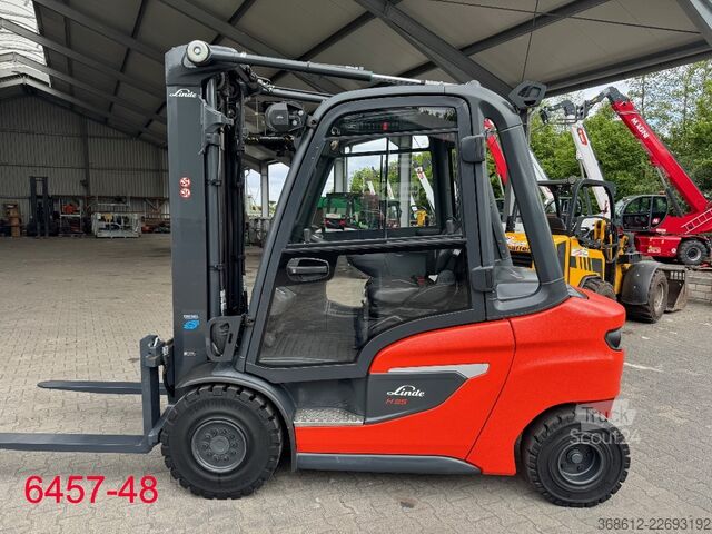 Priekšējās iekrāvēja autoiekrāvējs Linde H 35 D