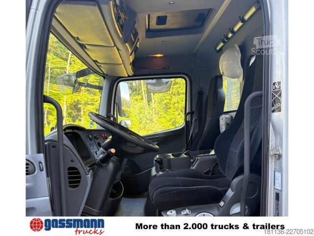 Пикап-фургон Mercedes-Benz Atego 822 L 4x2 mit Heckkran MKG HLK76-a2,