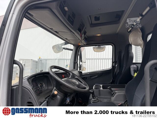 Pick-up kombi Mercedes-Benz Atego 822 L 4x2 mit Heckkran MKG HLK76-a2,