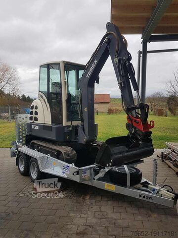 Diepladers voor bouwmachines Ifor Williams GH 1054 3,05×1,61m 3500kg +Ersatzrad