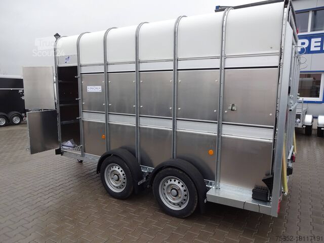 Állatszállító pótkocsi Ifor Williams TA510G 12×7 3,74×1,75×2,12m 3500kg