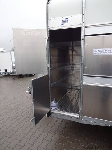 Állatszállító pótkocsi Ifor Williams TA510G 12×7 3,74×1,75×2,12m 3500kg