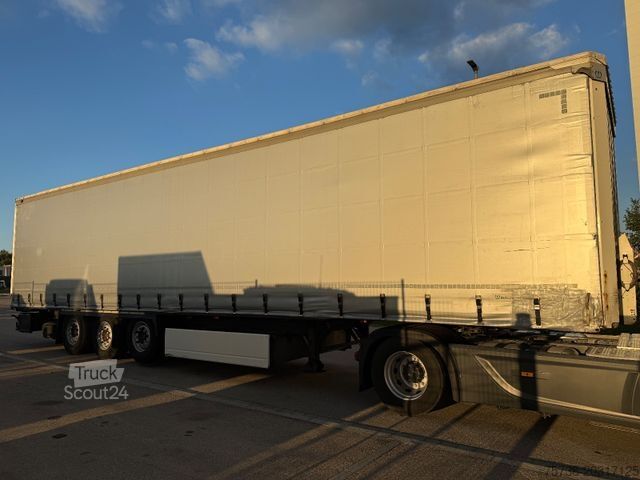 Ανοιχτό ημιρυμουλκούμενο με μουσαμά KRONE SD Pritsche+Schiebeplane+Edscha/Luft-Lift