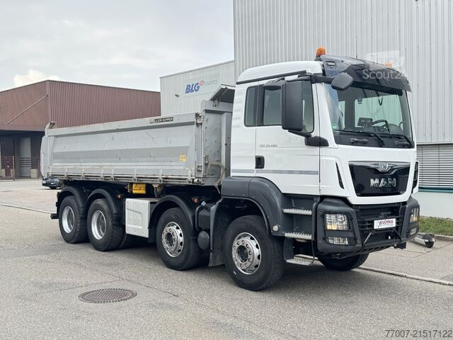 Dreiseitenkipper LKW MAN TGS 35.460 8x4 MEILLER 3-Seiten Bormatik