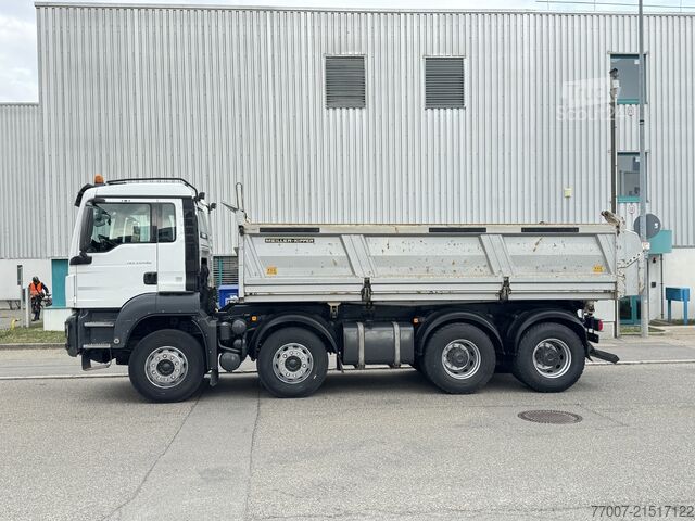 Dreiseitenkipper LKW MAN TGS 35.460 8x4 MEILLER 3-Seiten Bormatik