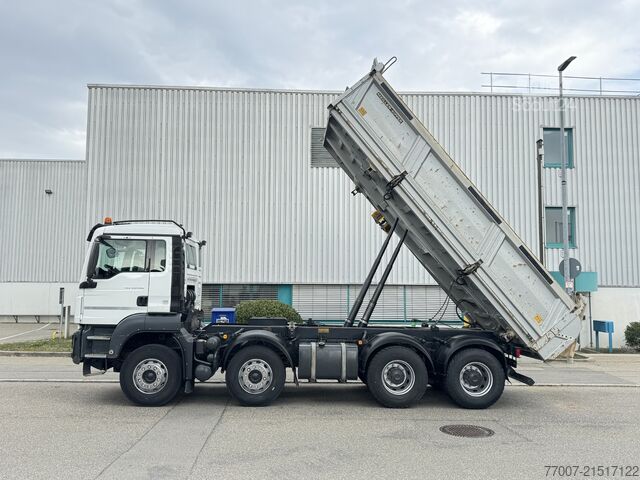 Dreiseitenkipper LKW MAN TGS 35.460 8x4 MEILLER 3-Seiten Bormatik