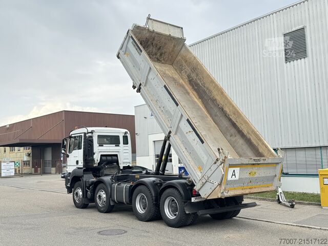 Dreiseitenkipper LKW MAN TGS 35.460 8x4 MEILLER 3-Seiten Bormatik