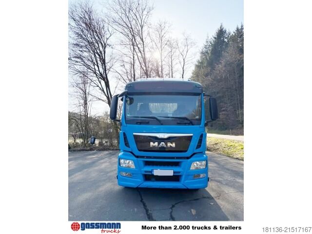 Roll-off tipper truck MAN TGS 26.480 6x2-4 BL, Lenk-/Liftachse Meiller RK