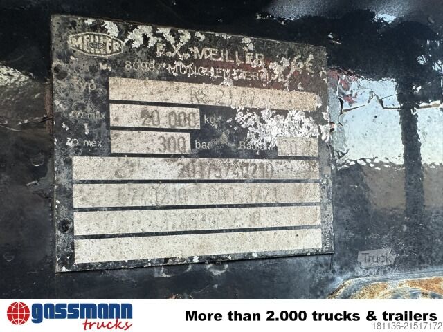 Abrollkipper MAN TGS 26.500 6x2-4 BL, Lenk-/Liftachse, Meiller RS