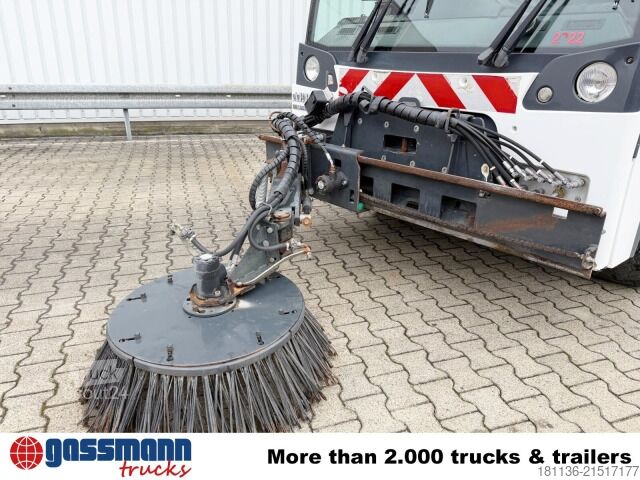 Spazzatrice stradale Aebi MFH 5500, 4-Rad-Lenkung, 3-Besen, Hochentleerung,