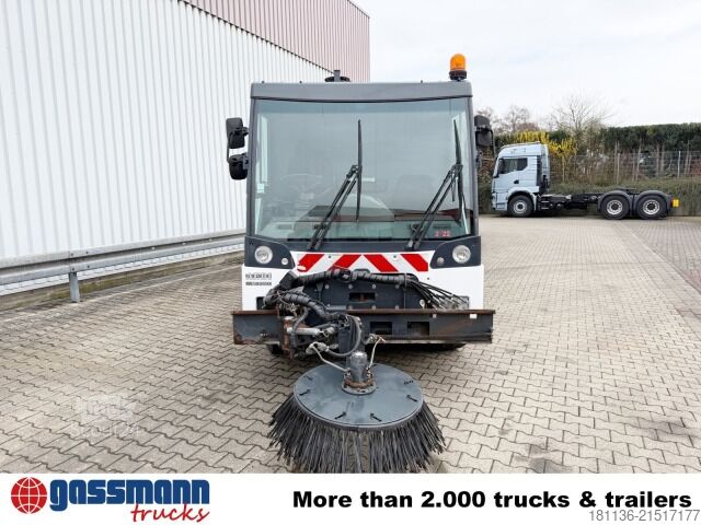 Spazzatrice stradale Aebi MFH 5500, 4-Rad-Lenkung, 3-Besen, Hochentleerung,