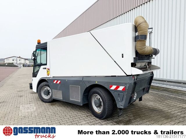 Spazzatrice stradale Aebi MFH 5500, 4-Rad-Lenkung, 3-Besen, Hochentleerung,