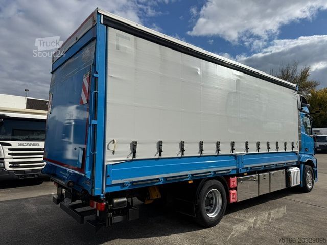 LKW mit Pritsche & Plane MERCEDES-BENZ ACTROS 1833 L Pritsche/Plane 7,30 m LBW 2.000 kg