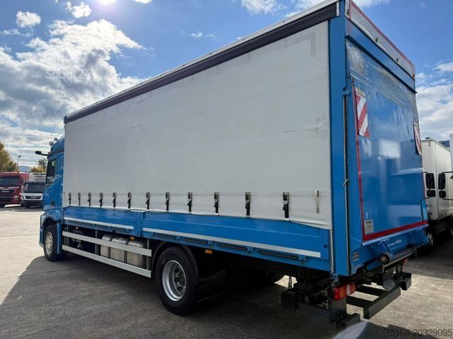 LKW mit Pritsche & Plane MERCEDES-BENZ ACTROS 1833 L Pritsche/Plane 7,30 m LBW 2.000 kg