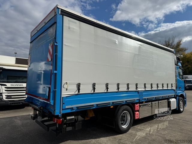 Lastbil med flak MERCEDES-BENZ ACTROS 1833 L Pritsche/Plane 7,30 m LBW 2.000 kg